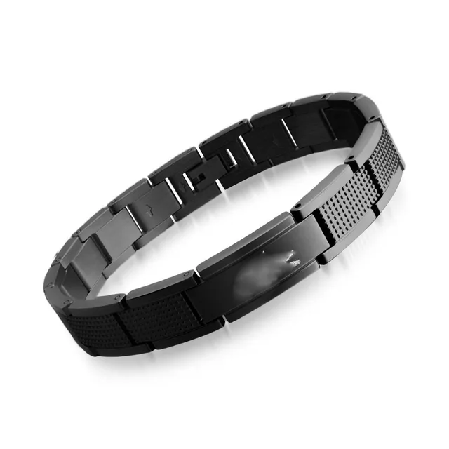 Chrome Hearts Link Bracelet Matte Black