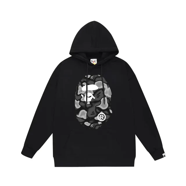 BAPE Shark Hoodie Camo Ape Head