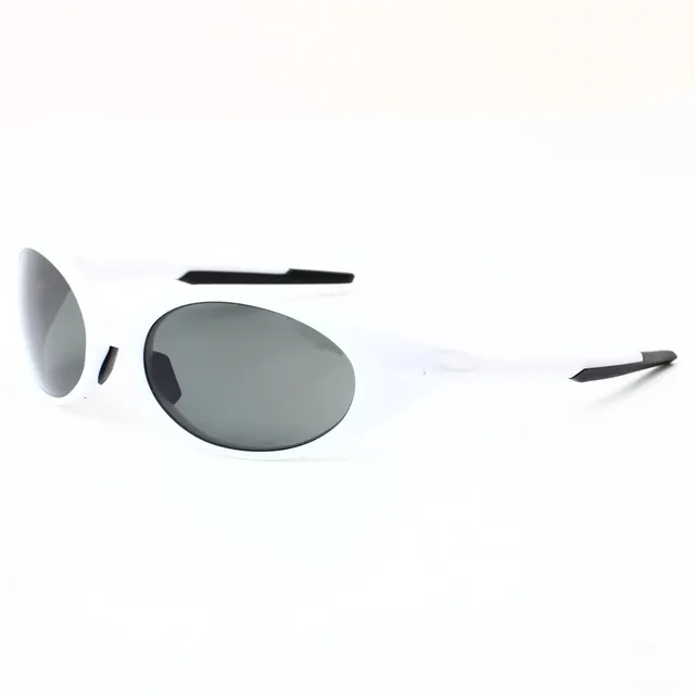 Oakley Sunglasses White Frame Grey Lens