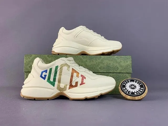 Gucci Trainer Rainbow Logo