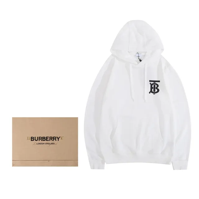 Burberry Logo Hoodie Monogram TB Print