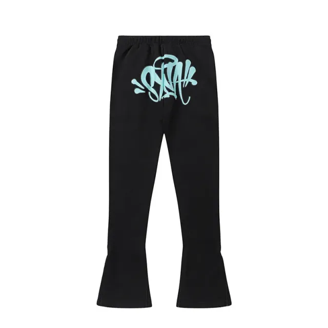 Syna World Flared Sweatpants Graffiti Logo