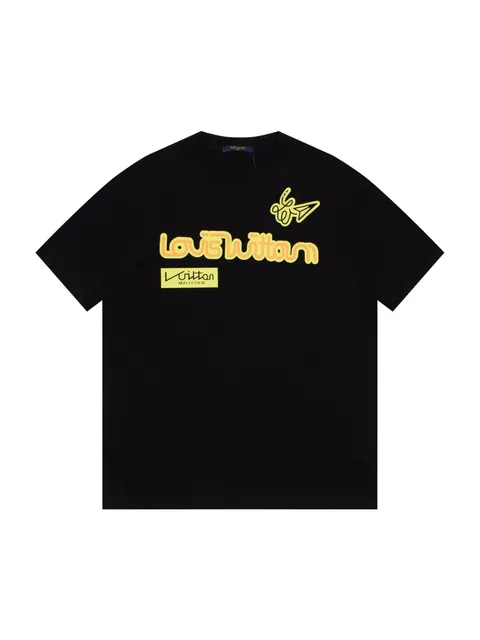 Louis Vuitton T-Shirt Paper Airplane Logo