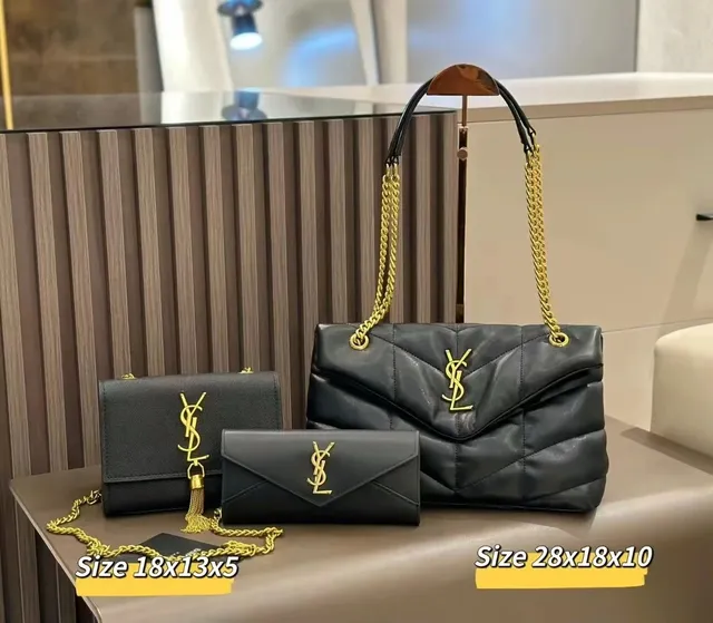 Saint Laurent Loulou Quilted Leather