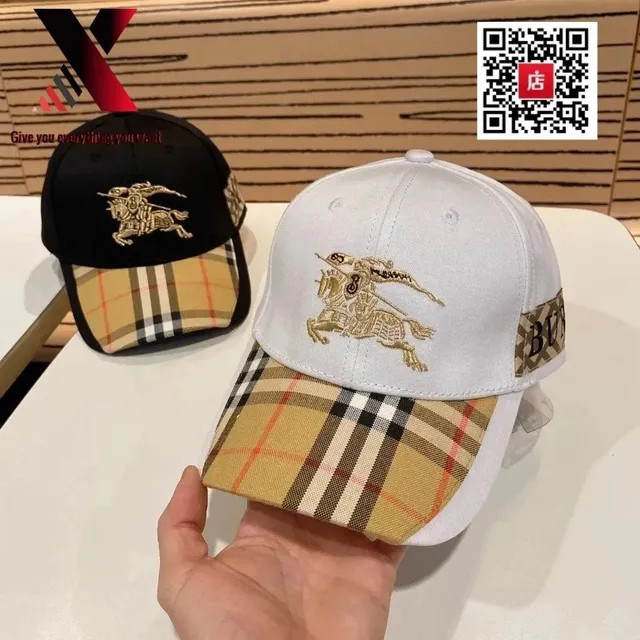 Burberry Baseball Cap Equestrian Knight Logo