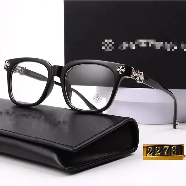 Chrome Hearts Optical Glasses Cross Motif Acetate