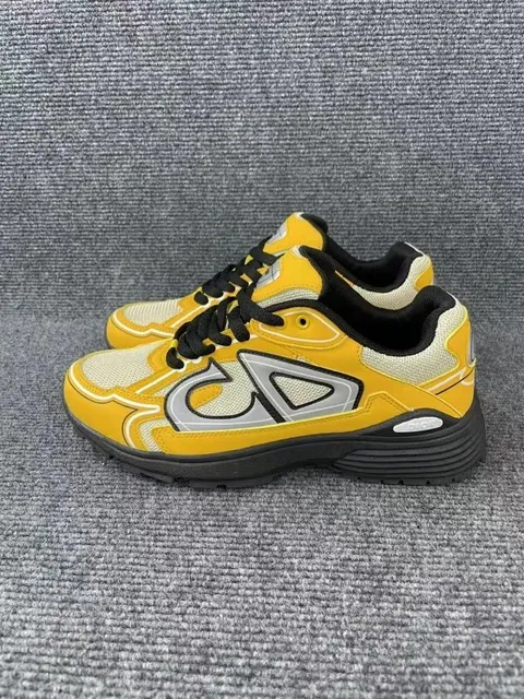 C.P. Company Goggle Sneaker Yellow Mesh