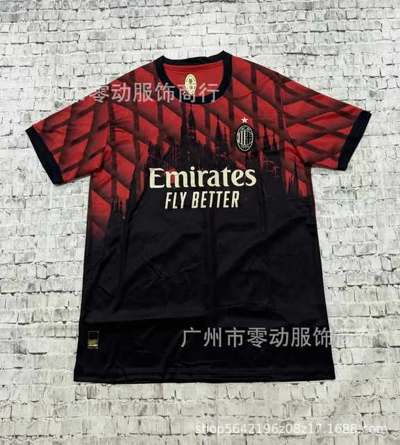 Adidas AC Milan Home Jersey Emirates Fly Better
