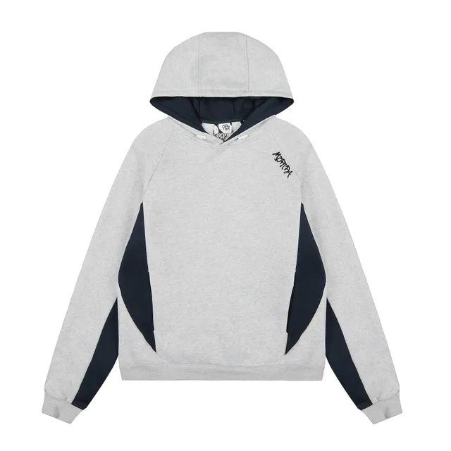 Amiri Hooded Sweatshirt Two-Tone Panelled