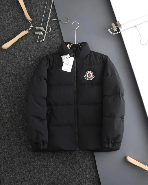 Moncler Logo Patch Puffer Jacket