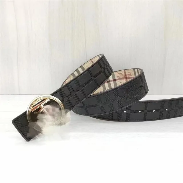Burberry Check Belt House Check Reversible