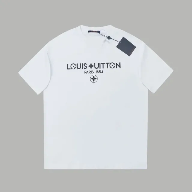 Louis Vuitton Logo T-Shirt Paris 1854 Print