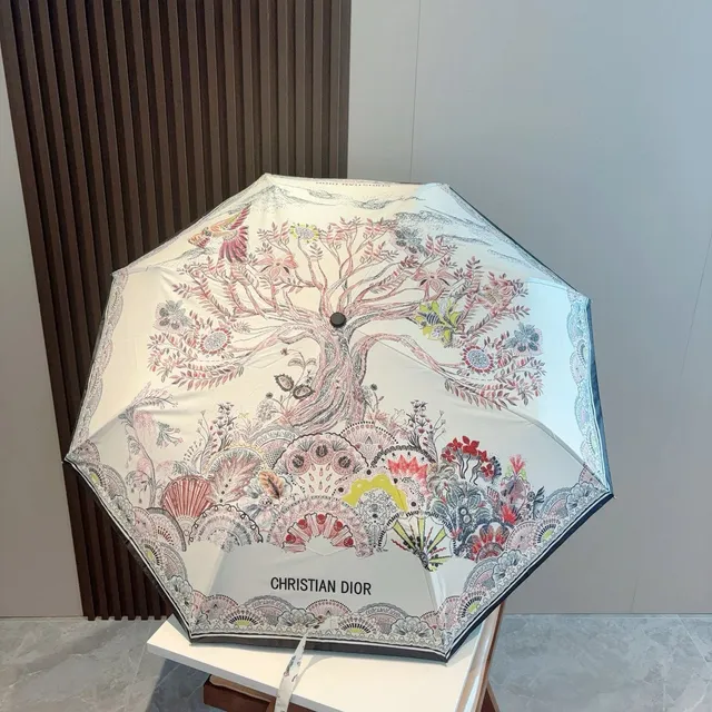Dior Umbrella Tree of Life Print