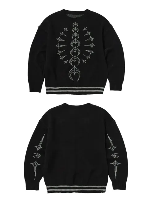 Rhude Knit Sweater Embroidered Logo