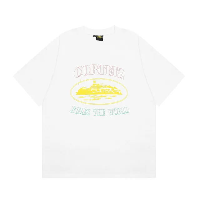 Graphic Tee Corteiz Rules The World