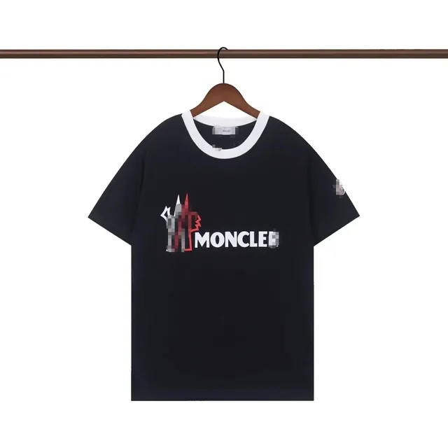 Moncler Ringer T-Shirt Pixel Logo