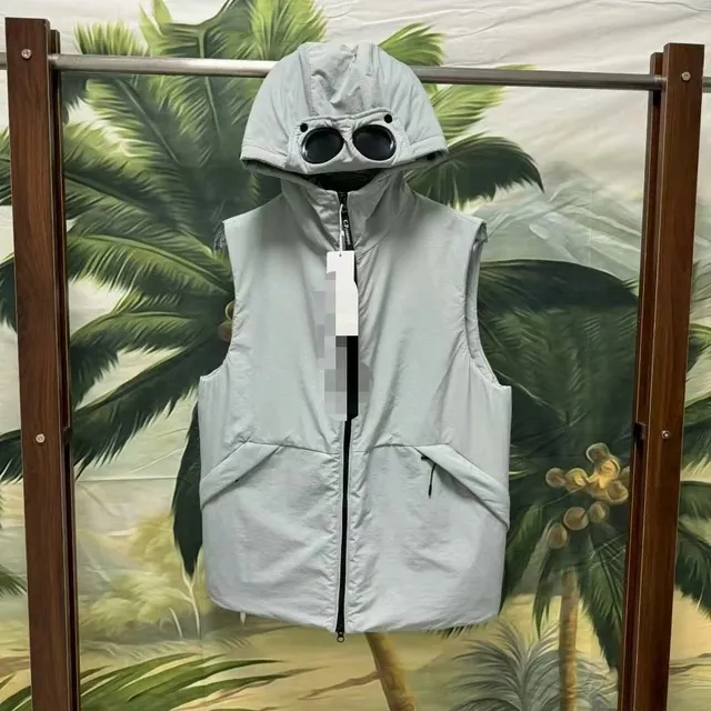 C.P. Company Goggle Vest Light Grey