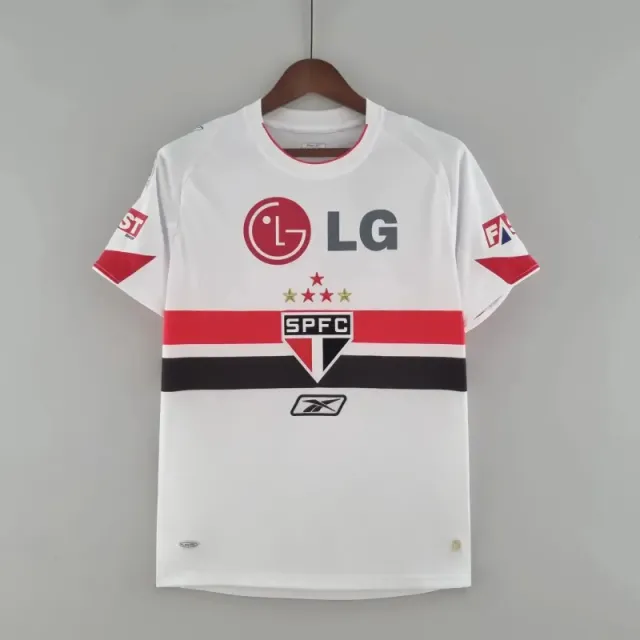 Reebok São Paulo FC Home Jersey LG Sponsor