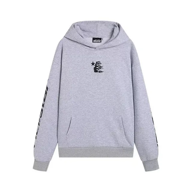 Hellstar Hooded Sweatshirt Flame Star Print