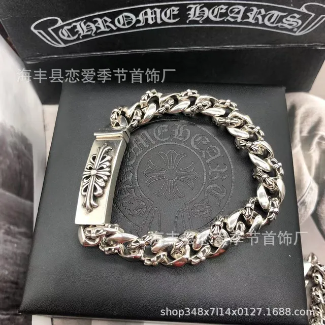 Half flower cross flower bracelet