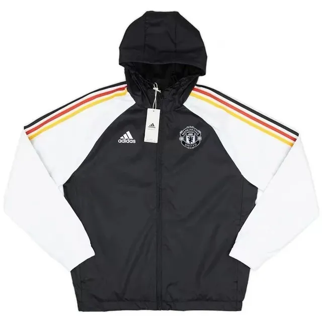 Adidas Manchester United Windbreaker Black/White