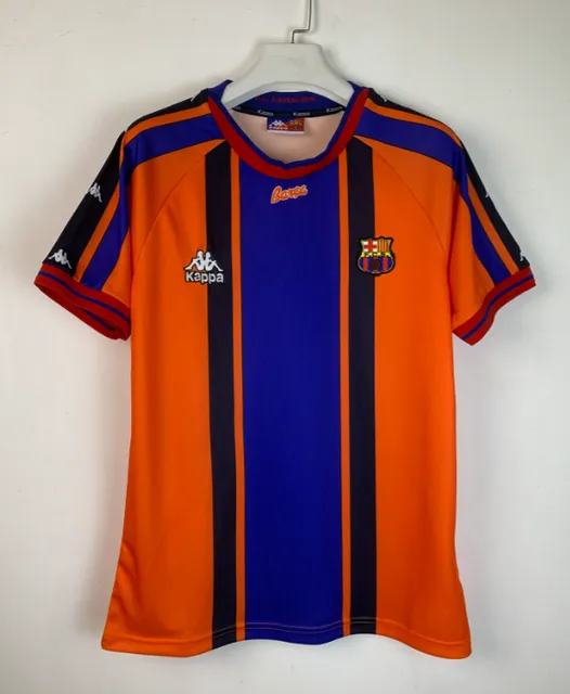 Kappa × FC Barcelona Football Jersey Barcelona 1997-98 Home