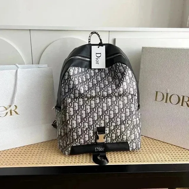 Dior B22 Backpack Oblique Print