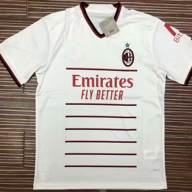 AC Milan × Adidas Home Jersey Emirates Fly Better