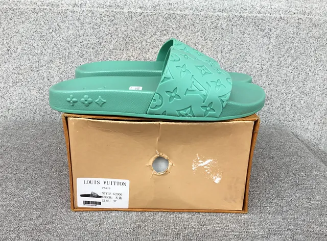 Louis Vuitton LV Pool Slide Monogram Embossed