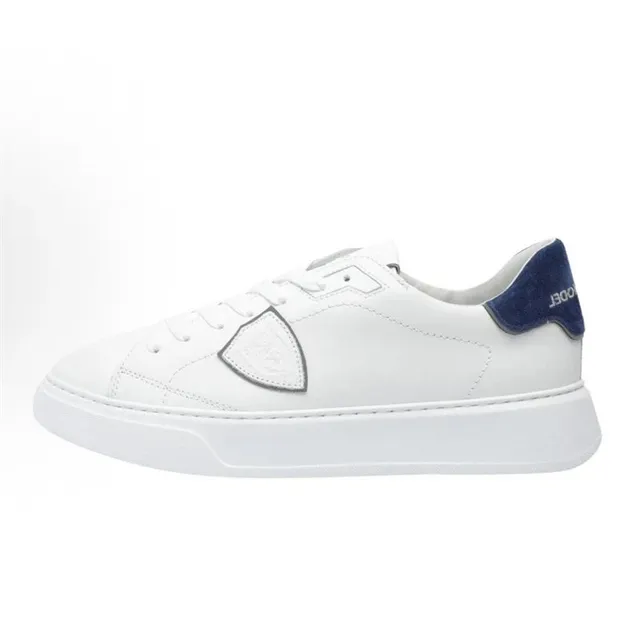 Philippe Model Triangle Logo Sneaker White Navy