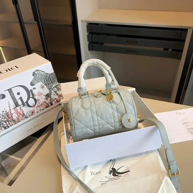 Lady Dior Mini Quilted Leather with Star Charm
