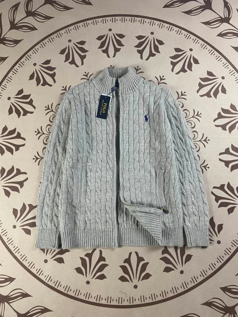 花灰色全拉链