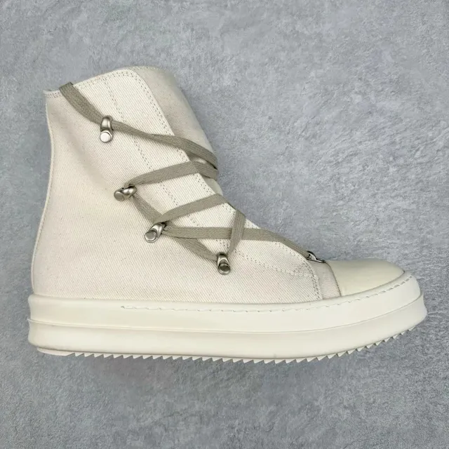 Rick Owens Drkshdw Ramones Off-White Canvas