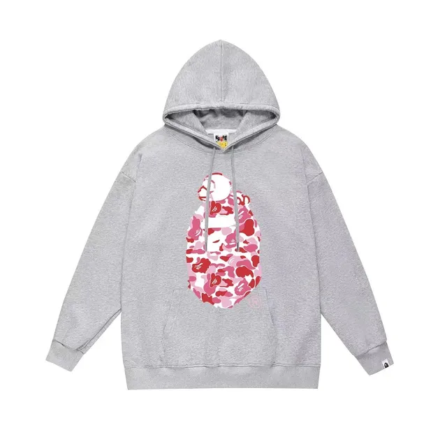 BAPE Shark Hoodie Pink Camo