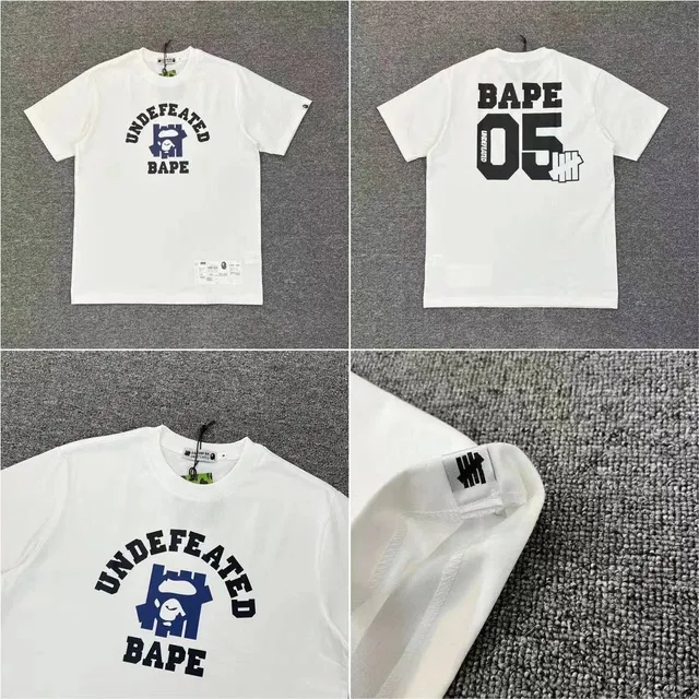 Undefeated BAPE Tee Collab Graphic