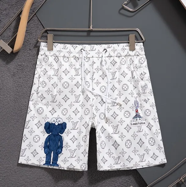 Louis Vuitton Monogram Swim Shorts KAWS Collaboration