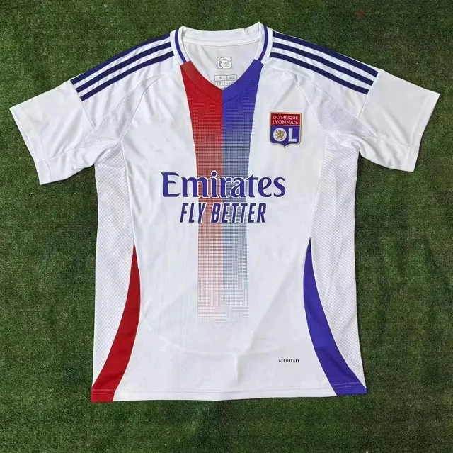 Adidas Olympique Lyonnais Home Jersey Emirates Fly Better