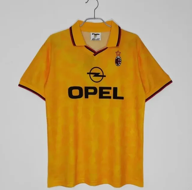 Lotto AC Milan Home Jersey 1995-96 Opel Sponsor