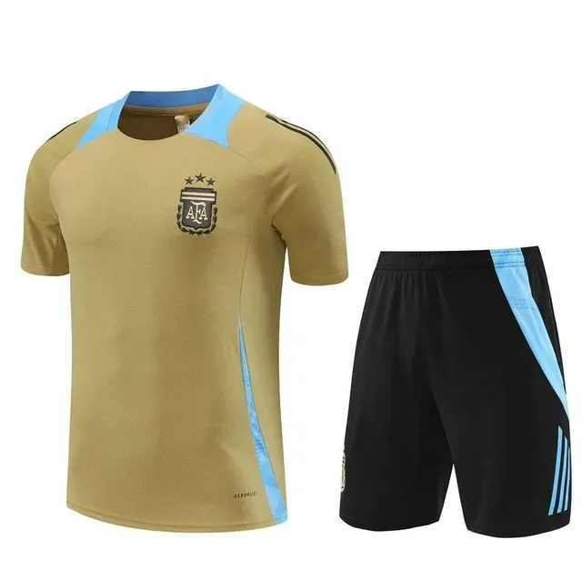 Adidas × Argentina National Team Argentina Training Kit Gold and Black