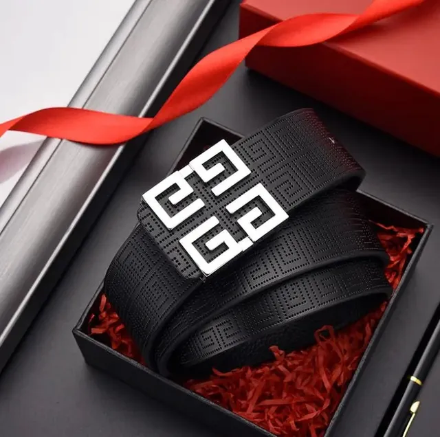 Givenchy 4G Belt Perforated Leather