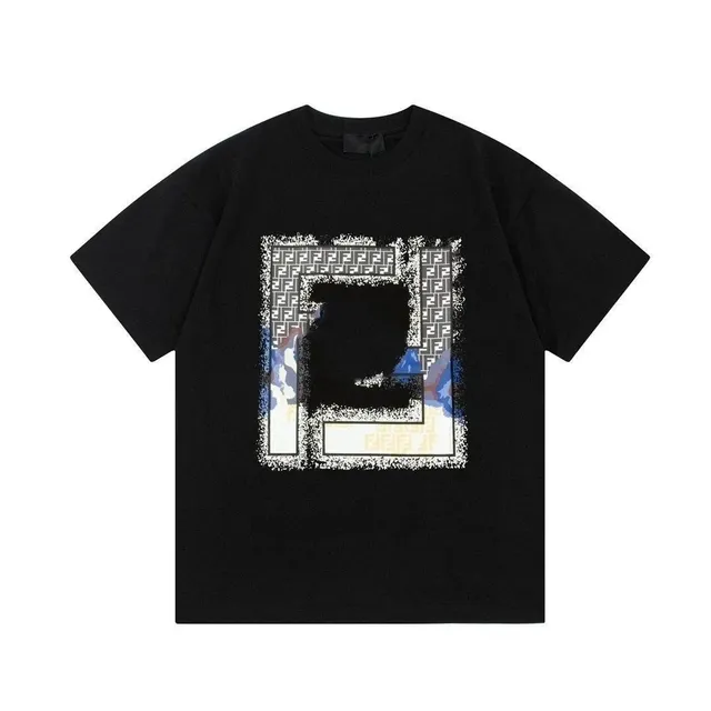 Fendi Graphic T-Shirt FF Logo Print