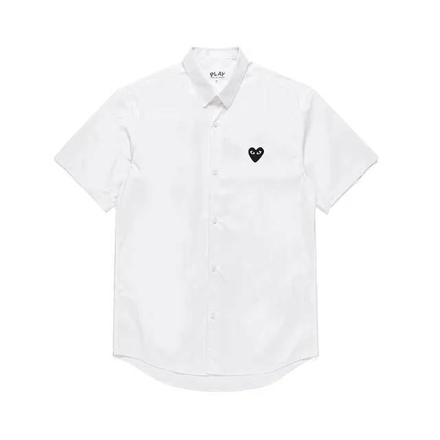 Comme des Garçons Short-Sleeve Shirt Heart Logo