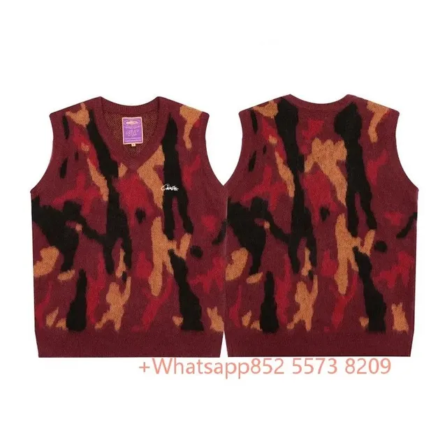 Fear of God Knit Vest Camouflage Print