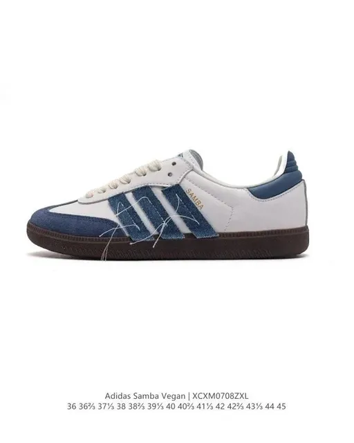 Adidas Samba Vegan White/Navy