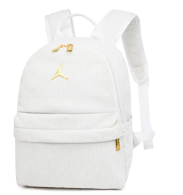 Jordan Corduroy Backpack Gold Jumpman