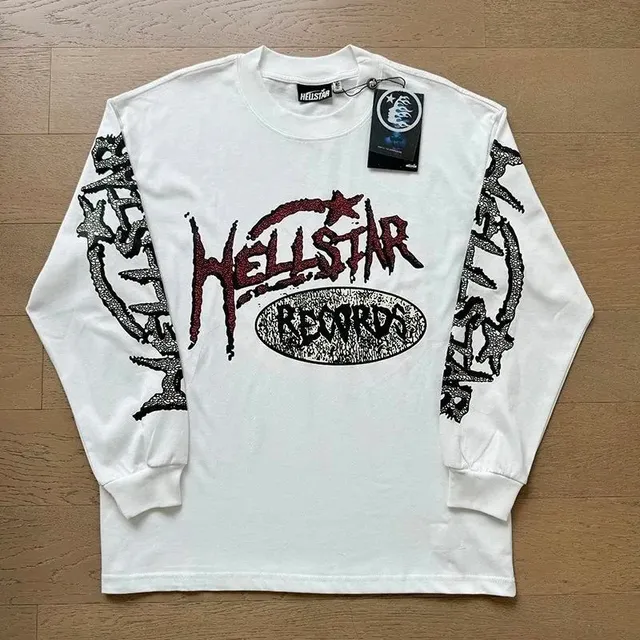 Long Sleeve Tee Hellstar Records Graphic