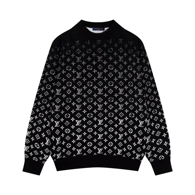 Louis Vuitton Monogram Knit Sweater All-Over Monogram