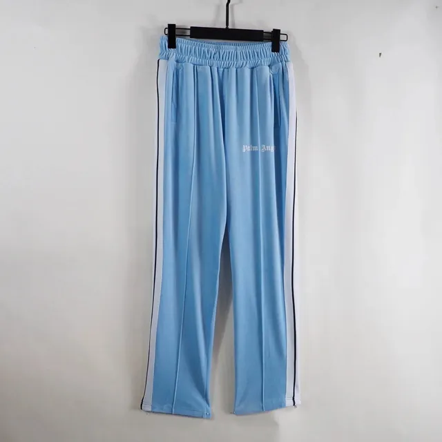 Palm Angels Track Pants Velour Side-Stripe