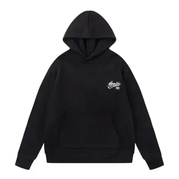 Amiri Hooded Sweatshirt Script Logo