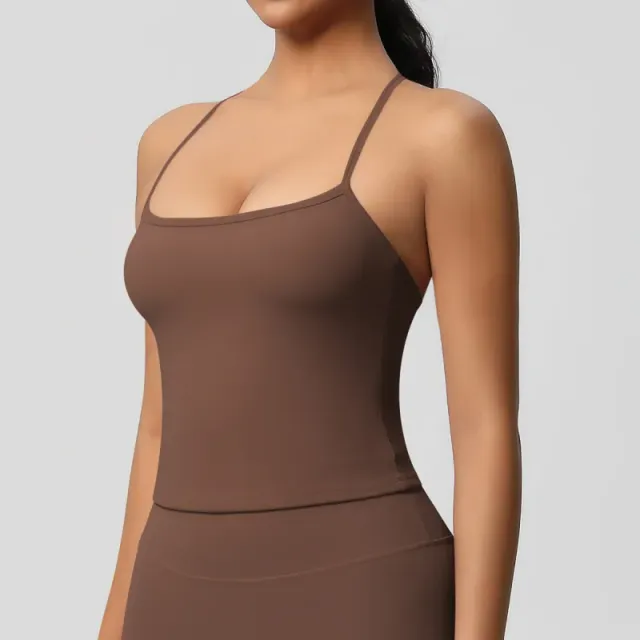 7107 vest-chestnut color